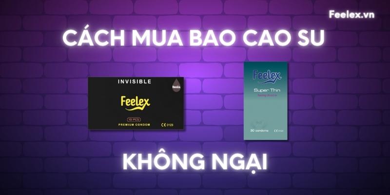 mua bao cao su không ngại