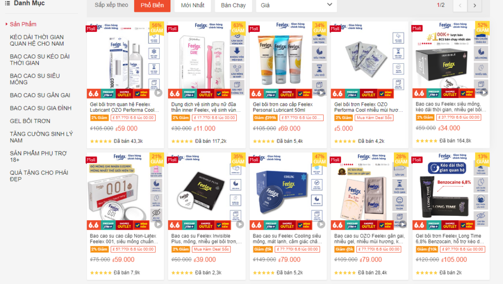 Mua Bao Cao Su Cao Bằng Ở Đâu? Gợi Ý 5 Địa Chỉ Uy Tín – Kín Đáo – Dễ Mua Mua bao cao su Cao Bằng online tại gian hàng của Feelex