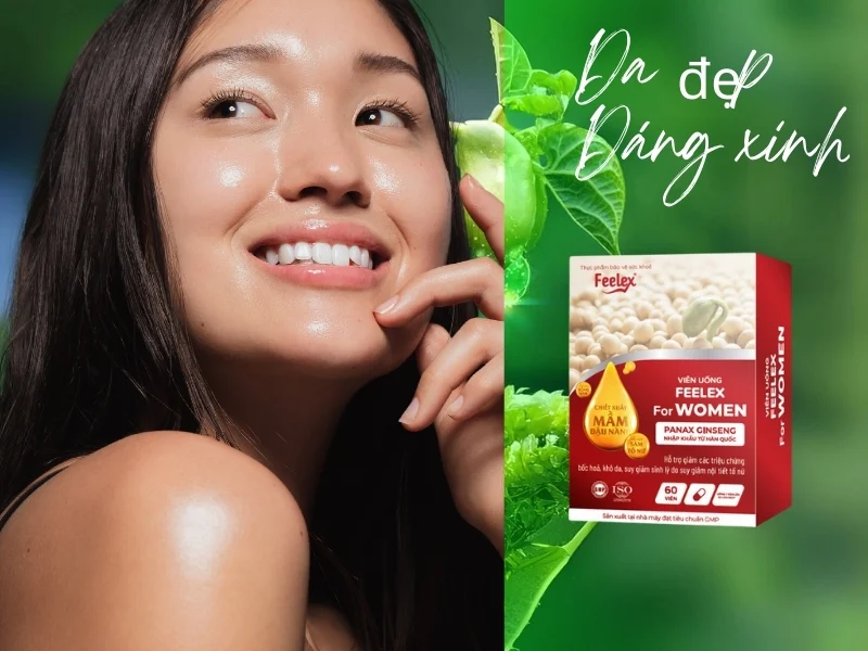 11 Sản phẩm nội tiết tố nữ: Cải thiện Sức Khỏe Sinh Lý và Sắc Đẹp phụ nữ Viên uống mầm đậu nành cho da đẹp, dáng xinh