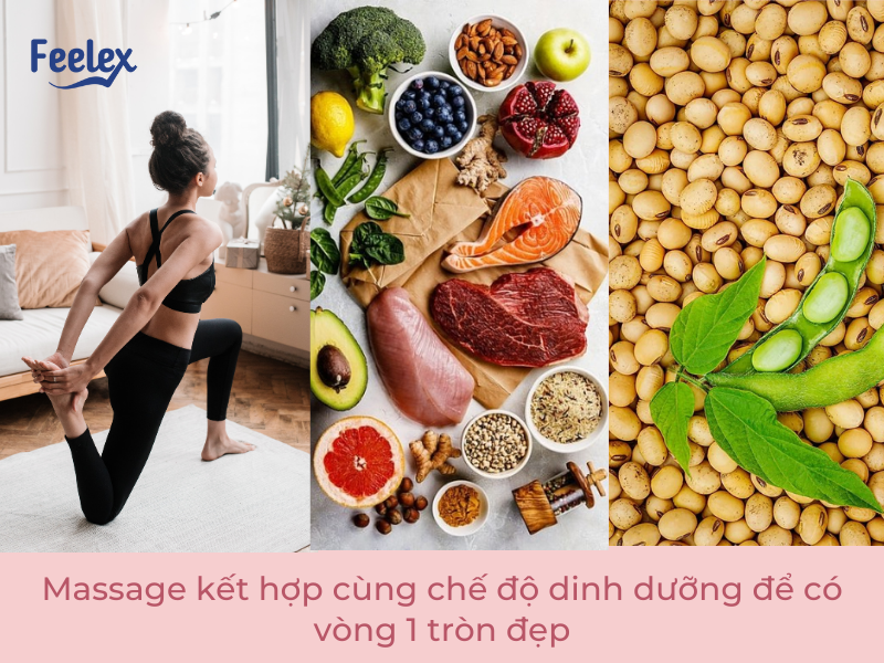 Massage tăng vòng 1 - Phương pháp tự nhiên cho vòng ngực hoàn hảo Massage tăng vòng 1 kết hợp cùng chế độ dinh dưỡng hợp lí