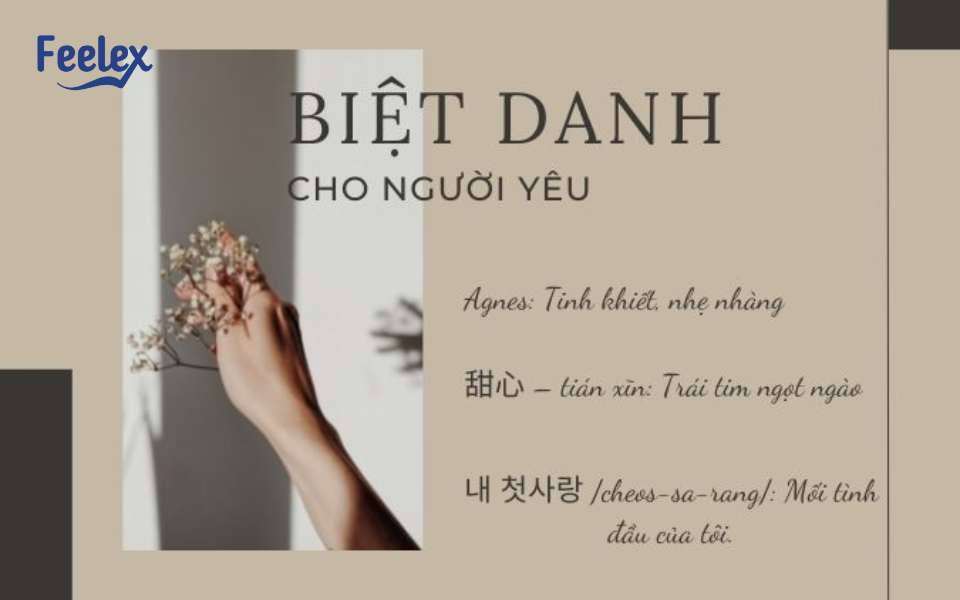 Đặt biệt danh cho người yêu