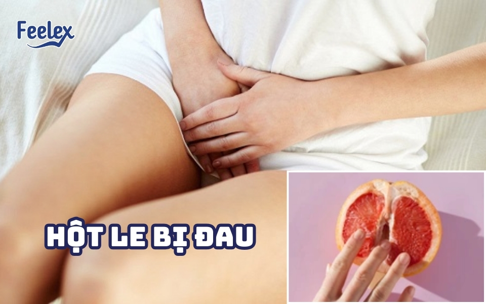 hột le bị đau