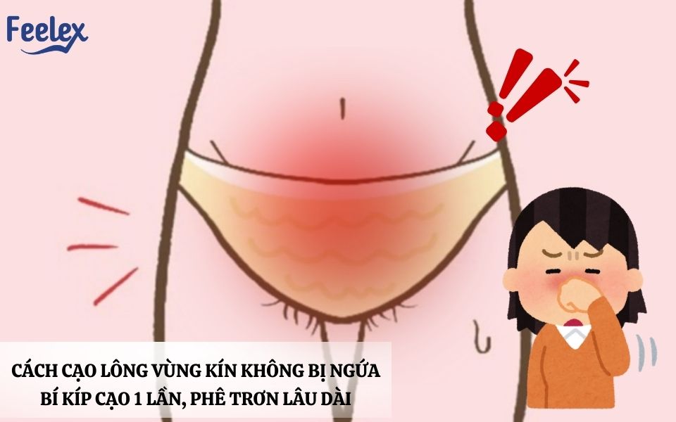 Cách Cạo Lông Vùng Kín Không Bị Ngứa