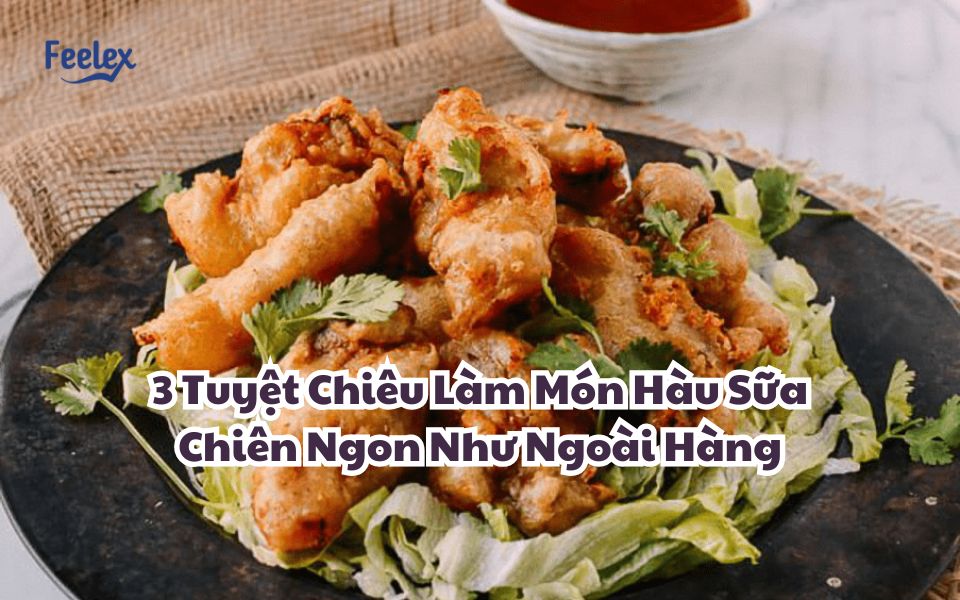 Lam Mon Hau Sua Chien Ngon Nhu Ngoai Hang