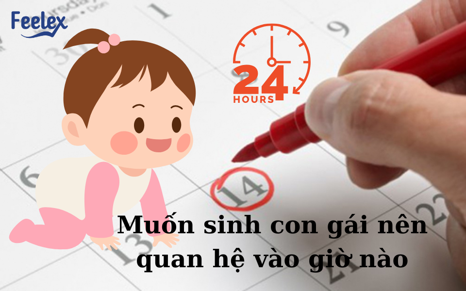 Muốn sinh con gái nên quan hệ vào giờ nào
