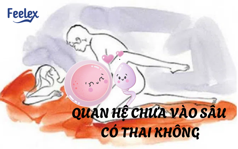 Quan hệ chưa vào sâu có thai không
