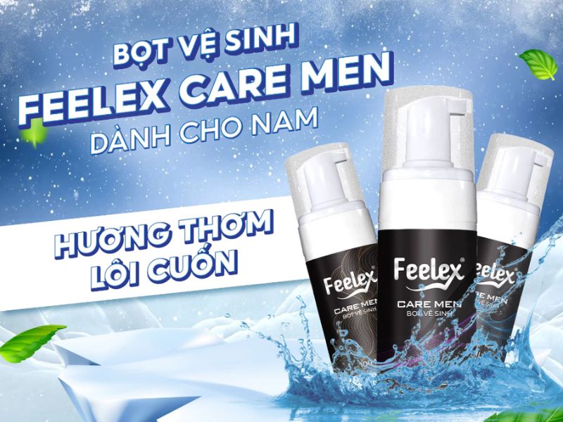 Hạt fordyce ở vùng kín nam: 5 mẹo hack giảm lan rộng nhanh chóng Dung dich ve sinh vung kin Feelex Care Men