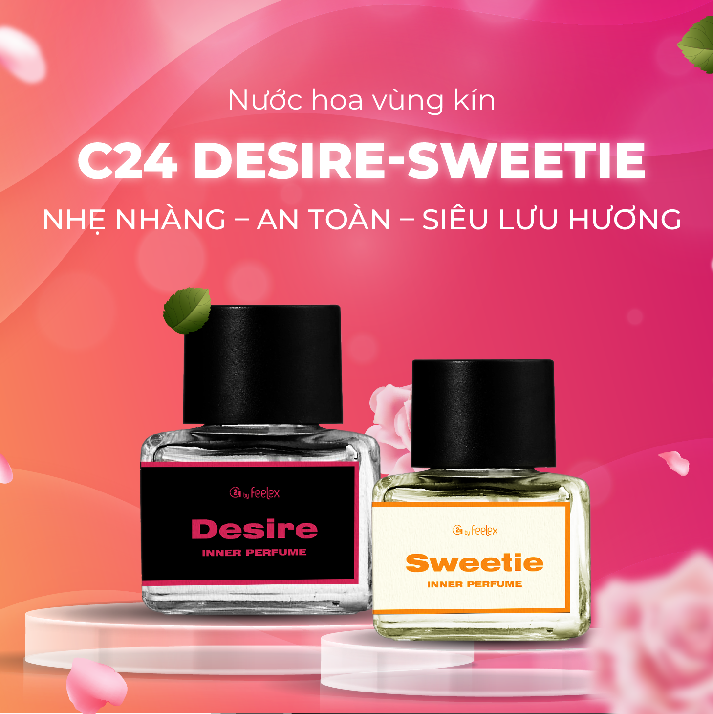 Banner side nước hoa vùng kín C24