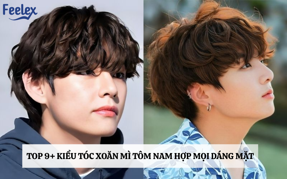 Tóc Xoăn Mì Tôm Nam