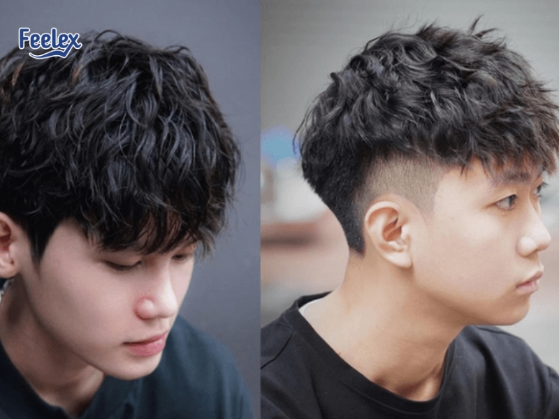 Tóc Nam Uốn Xoăn Nhẹ – 5 Kiểu Đẹp Chuẩn Soái Ca Hàn Quốc Uon Toc Xoan Nhe Nam Ket Hop Undercut