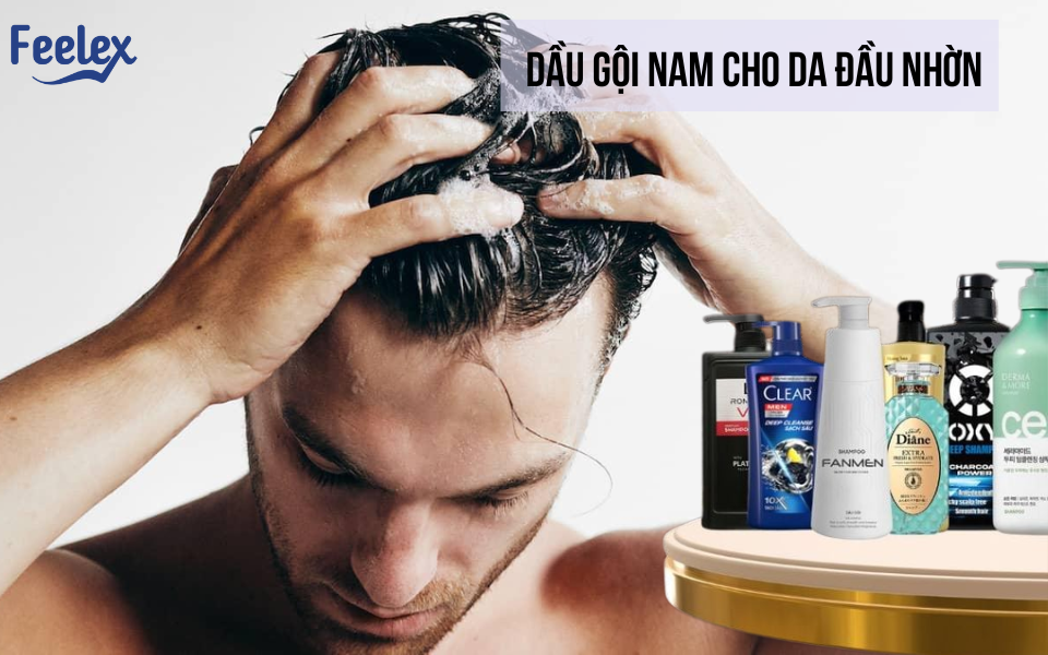 Dầu Gội Nam Cho Da Đầu Nhờn