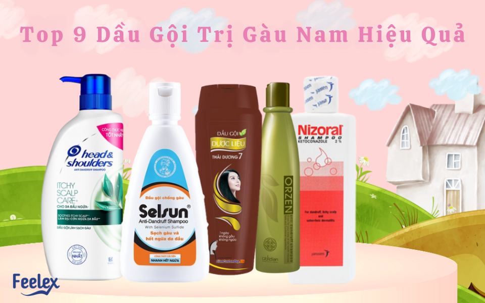 Dầu Gội Trị Gàu Nam