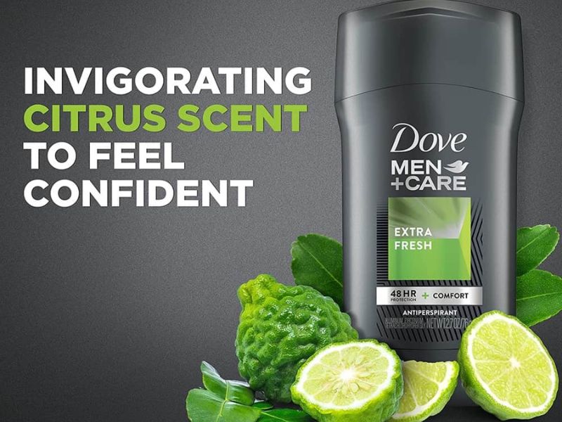 Sữa tắm trị mồ hôi dầu cho nam: Sạch sâu – Thơm lâu cả ngày Dove Men+Care Extra Fresh