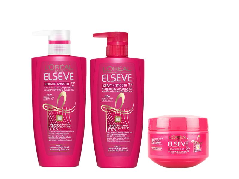 LOreal Paris Elseve Keratin Smooth 72H