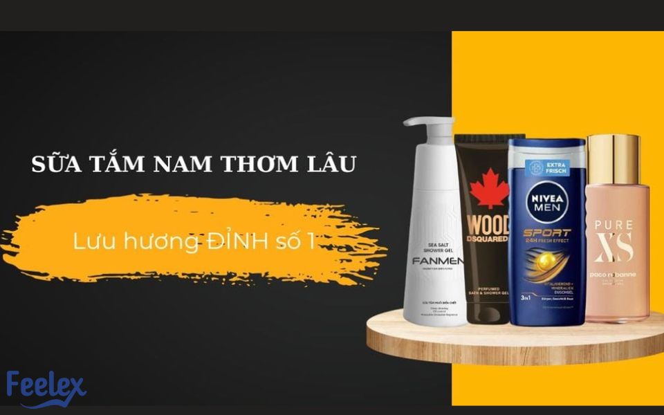 Sữa Tắm Cho Nam Thơm Lâu