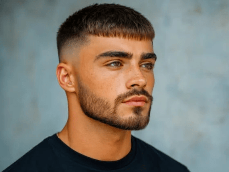 7 kiểu tóc crop ngắn hack tuổi cực chất giúp nâng tầm visual French Crop – Chuẩn quý ông Pháp hiện đại