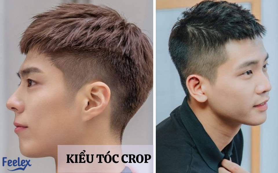 kiểu tóc crop