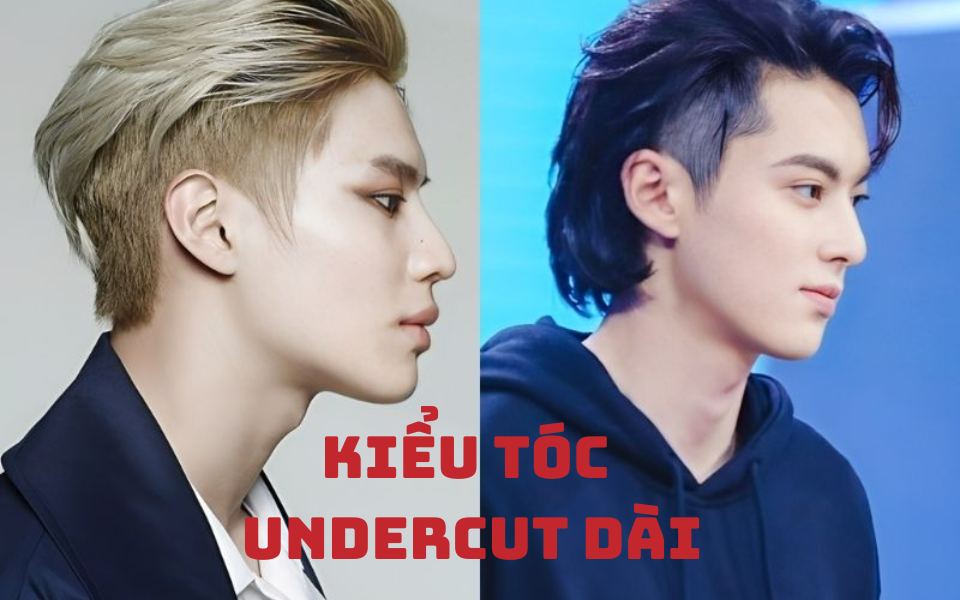 Kiểu tóc undercut dài