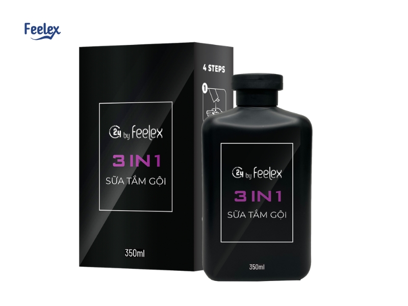 Dầu Gội Việt Nam: Gợi Ý 6 Thương Hiệu Nội Địa Được Ưa Chuộng Hiện Nay sua-tam-3in1-feelex