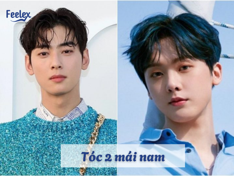 Tóc 2 mái nam