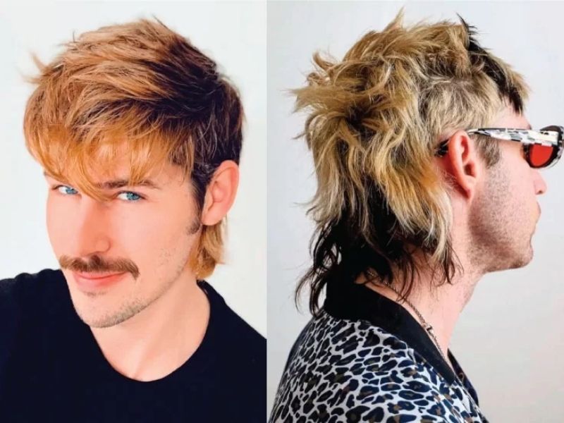 Xu hướng tóc mullet dài nam 2025: 7 mẫu tạo kiểu hack visual Layer mullet ngang vai