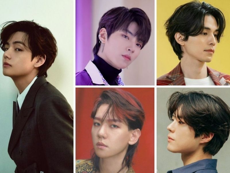 Xu hướng tóc mullet dài nam 2025: 7 mẫu tạo kiểu hack visual Mullet middle part phồng đỉnh
