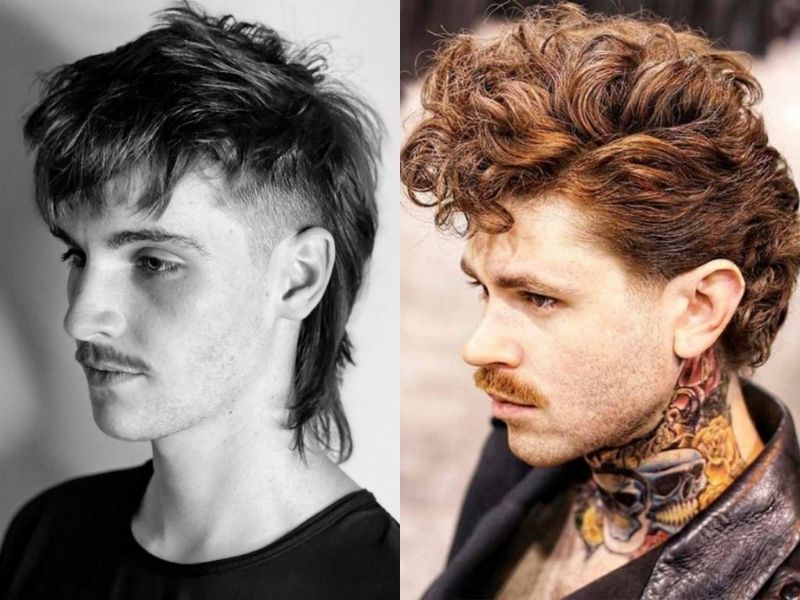 Kiểu tóc mullet ngắn cơ bản