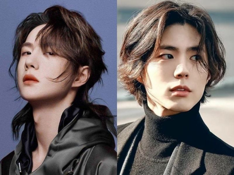 Mullet ngắn 2 mái với phần tóc trước dài hơn