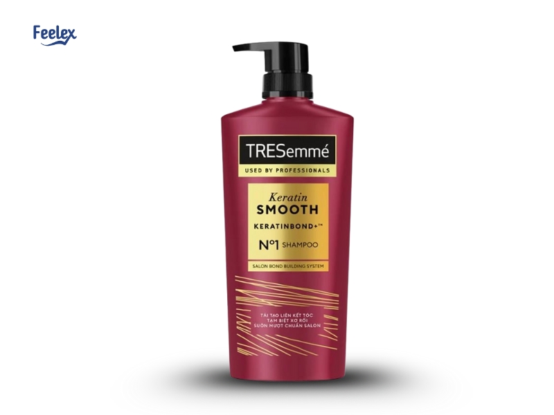 7 Loại Dầu Gội Mượt Tóc Cho Nam Giúp Tóc Mềm Mượt, Gọn Gàng Cả Ngày TRESemmé Keratin Smooth