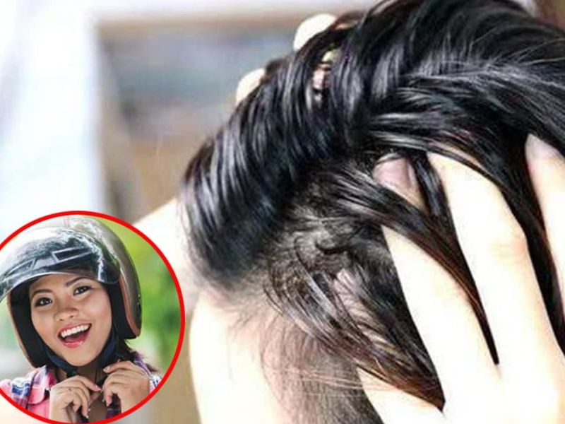 5 Cách Để Tóc Không Bết Khi Đội Mũ Bảo Hiểm tóc bết khi đội mũ bảo hiểm