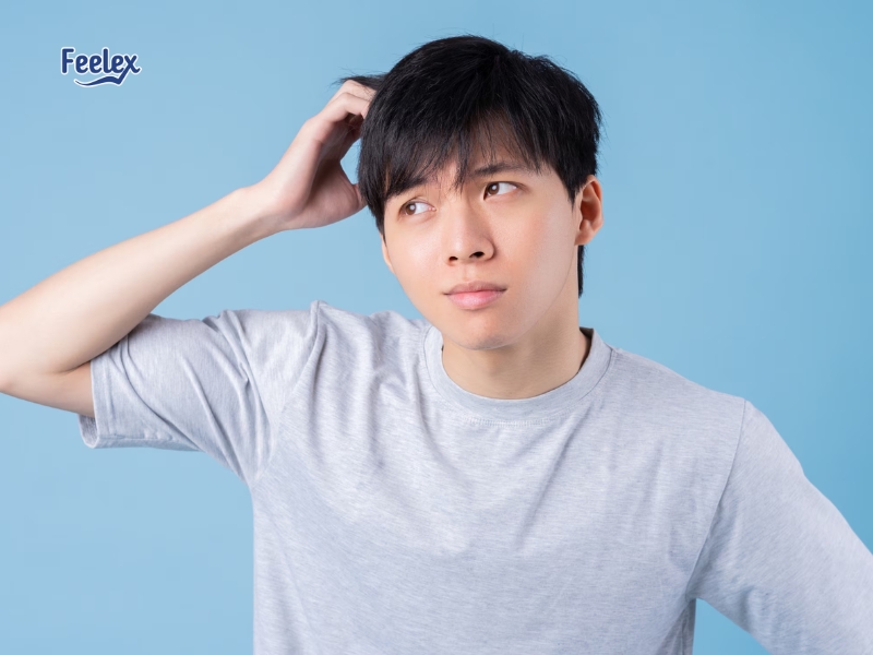 Lý Giải Bất Ngờ 7 Lý Do Vì Sao Tóc Nhanh Bết Chạm Tay Lên Tóc Quá Nhiều