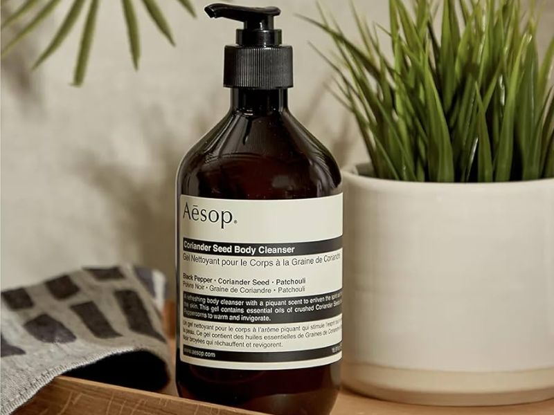 Sữa tắm cho nam da dầu: TOP 12+ giảm nhờn - hack mùi - mềm da Aesop Coriander Seed