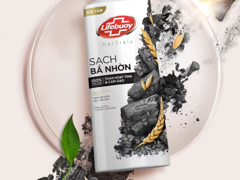 Sữa tắm cho nam da dầu: TOP 12+ giảm nhờn - hack mùi - mềm da Lifebuoy Men Deep Cleans