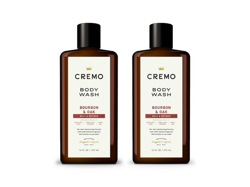 TOP 9+ sữa tắm nam của Mỹ giá tốt - hack mùi - thơm lâu 24h! Cremo Bourbon & Oak