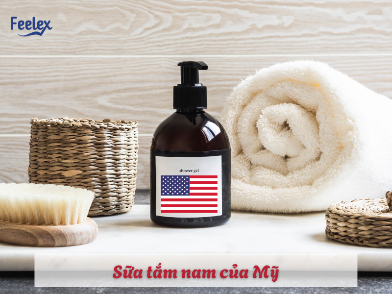 Sữa tắm nam của Mỹ