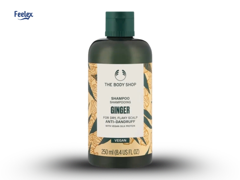 Top 7 Dầu Gội Trị Gàu Nấm Da Đầu Cho Nam Hiệu Quả – Sạch Sâu, Ngừa Tái Phát The Body Shop Ginger Anti-Dandruff Shampoo
